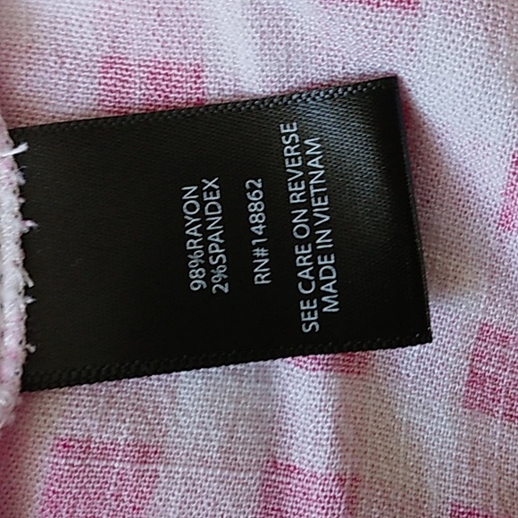 Torrid 2X Gingham Fit & Flare Rayon Slub Button Up 3/4 Sleeve Top - Picture 8 of 9